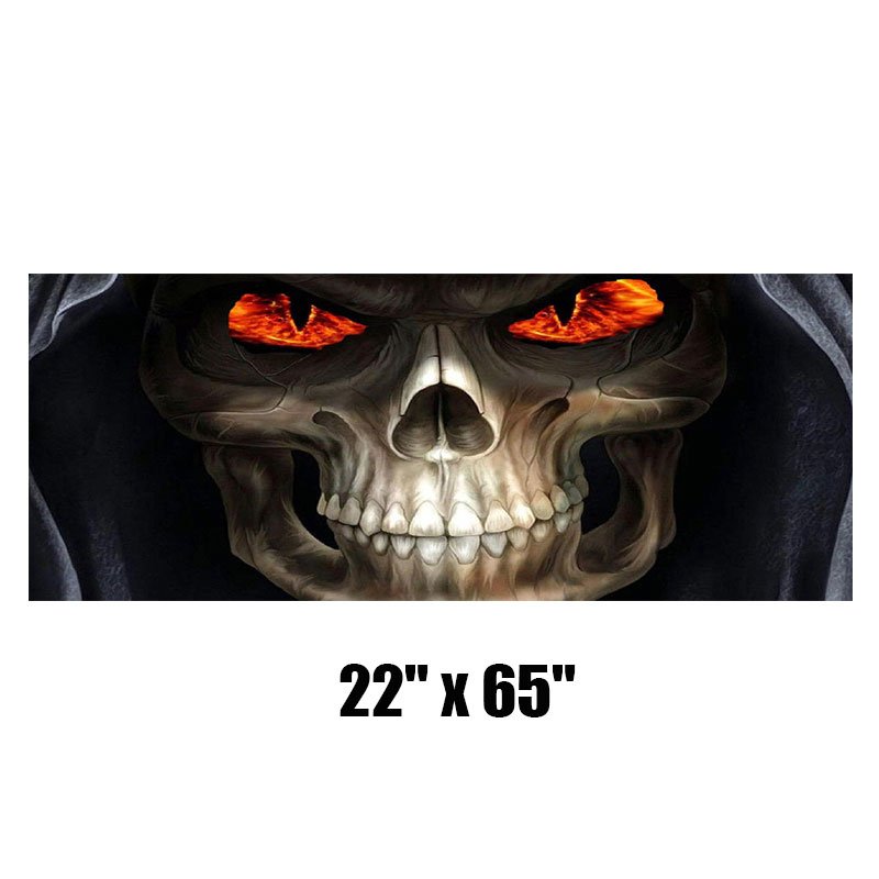 Grim Reaper Rear Window Tint Graphic Decal Wrap Back Pickup Graphics 165*56CM