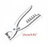 Grommet Tool Kit Eyelets And Grommets With 100 Pieces Eye Holes Grommet Eyelet Plier Set Hand Press Pliers For Shoes Bags Clothes Craft Supplies Interchangeable