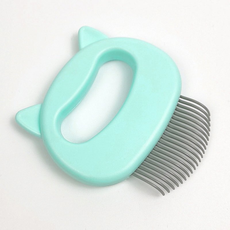 Grooming Brush Massage Comb for Dog Cat Floating Hair Removing Cleaning Tool L_green