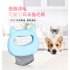 Grooming Brush Massage Comb for Dog Cat Floating Hair Removing Cleaning Tool L blue