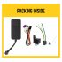 Gt003 Gt02a 2 Gps Car Motorcycle Locator Waterproof Multiple Alarm Vehicle Truck Real time Tracking Device black