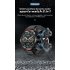 Gt100 Smart Watch 1 43 Inch HD Screen Sports Fitness Bracelet with Tws Wireless Bluetooth Headset Black