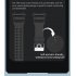 Gt100 Smart Watch 1 43 Inch HD Screen Sports Fitness Bracelet with Tws Wireless Bluetooth Headset Dark Gray