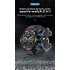 Gt100 Smart Watch 1 43 Inch HD Screen Sports Fitness Bracelet with Tws Wireless Bluetooth Headset Dark Gray