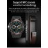 Gt100 Smart Watch 1 43 Inch HD Screen Sports Fitness Bracelet with Tws Wireless Bluetooth Headset Dark Gray