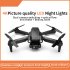 Gt2 Mini Drone 4k Dual Camera 2 4g Drone Fpv Air Pressure Fixed Height RC Foldable Quadcopter Toys Black 3 Batteries