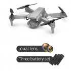 Gt2 Mini Drone 4k Dual Camera 2.4g Drone Fpv RC Foldable Quadcopter Toys