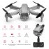 Gt2 Mini Drone 4k Dual Camera 2 4g Drone Fpv Air Pressure Fixed Height RC Foldable Quadcopter Toys Black 3 Batteries