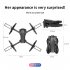 Gt2 Mini Drone 4k Dual Camera 2 4g Drone Fpv Air Pressure Fixed Height RC Foldable Quadcopter Toys Black 3 Batteries