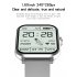 Gt20 Smart Watch 1 69 Inch Full Touch Bluetooth Call Music Watch Health Monitoring Bracelet Black Silicone Strap