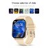 Gt20 Smart Watch 1 69 Inch Full Touch Bluetooth Call Music Watch Health Monitoring Bracelet Black Silicone Strap