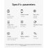 Gt20 Smart Watch 1 69 Inch Full Touch Bluetooth Call Music Watch Health Monitoring Bracelet Pink Silicone Strap