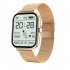 Gt20 Smart Watch 1 69 Inch Full Touch Bluetooth Call Music Watch Health Monitoring Bracelet Silver Steel Strap