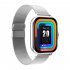 Gt20 Smart Watch 1 69 Inch Full Touch Bluetooth Call Music Watch Health Monitoring Bracelet Pink Steel Strap