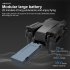 Gt2pro Folding Drone Hd 4k Dual Camera Aerial Photography Quadcopter Long Endurance RC Aircraft Gray 2 Batteries