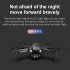 Gt2pro Folding Drone Hd 4k Dual Camera Aerial Photography Quadcopter Long Endurance RC Aircraft Black 2 Batteries