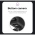 Gt2pro Folding Drone Hd 4k Dual Camera Aerial Photography Quadcopter Long Endurance RC Aircraft Gray 2 Batteries