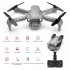 Gt2pro Folding Drone Hd 4k Dual Camera Aerial Photography Quadcopter Long Endurance RC Aircraft Black 2 Batteries