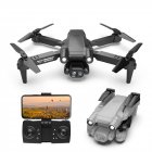 Gt2pro Folding Drone Hd 4k Dual Camera Aerial Photography Quadcopter Remote Control Aircraft Black