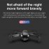 Gt2pro Folding Drone Hd 4k Dual Camera Aerial Photography Quadcopter Long Endurance RC Aircraft Gray 3 Batteries