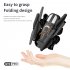 Gt3 Mini Drone 4k HD Dual Camera Optical Flow Position Aerial Photography Fpv RC Foldable Quadcopter White 2 Batteries