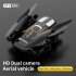 Gt3 Mini Drone 4k HD Dual Camera Optical Flow Position Aerial Photography Fpv RC Foldable Quadcopter Black 3 Batteries