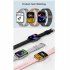 Gt50 Intelligent Watch Bluetooth compatible Call Ip67 Waterproof Heart Rate Blood Pressure Blood Oxygen Monitoring Smartwatch golden steel belt