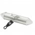 Guiro Instrument Professional Metal Guiro Instrument With Scrapers Band Accompaniment Sand Hammer For Musical Training silver