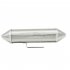 Guiro Instrument Professional Metal Guiro Instrument With Scrapers Band Accompaniment Sand Hammer For Musical Training silver