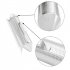 Guiro Instrument Professional Metal Guiro Instrument With Scrapers Band Accompaniment Sand Hammer For Musical Training silver