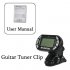 Guitar Tuner Clip is a mini 3 in 1 edition  ideal for any musicians that want to achieve the best sound from their stringed instrument