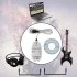 Guitar to USB Sound Player Sound Card Effector Interface Link Audio Cable Music Recording Adapter white