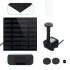 Gy d 001 Solar Fountain Pump Waterproof Micro Brushless Dc Bird Bath For Outdoor Garden Pond Pool 1 4W split fountain