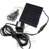 Gy d 001 Solar Fountain Pump Waterproof Micro Brushless Dc Bird Bath For Outdoor Garden Pond Pool 1 4W split fountain