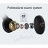 H1 Pro Bluetooth Wireless Headset HIFI Stereo Noise Reduction Gaming Earphone with Microphone H1 black