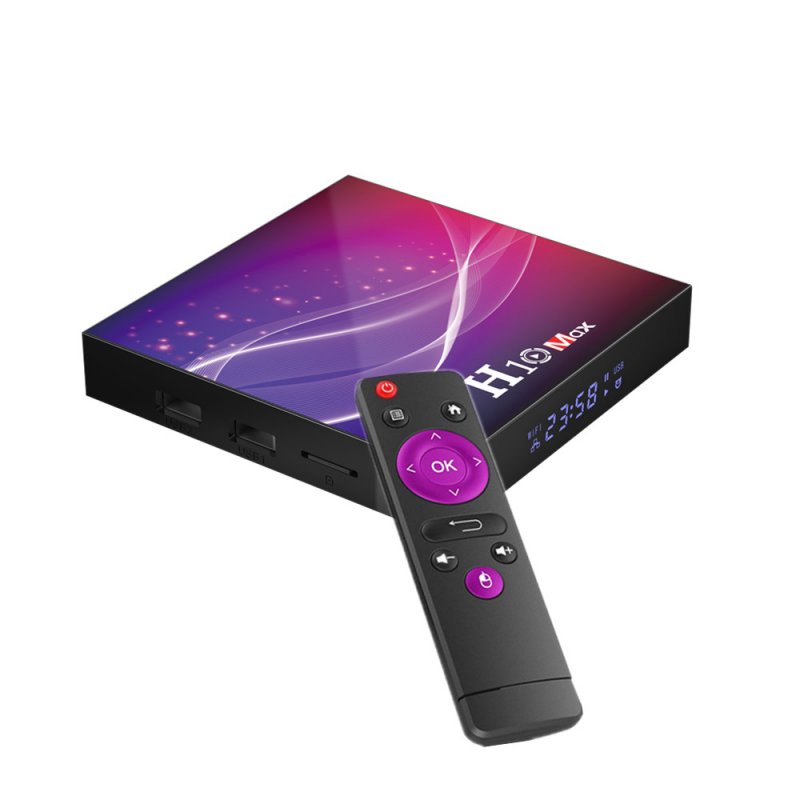 H10 Max H616 Tv Box  Smart Hd Network Player for Android 10.0 British plug