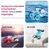 H113 RC Drone Helicopter Remote Control Vehicle Stunt Toys 360 degree Flipping Air Water Waterproof Cars Toys For Boys Red  English 