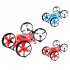 H113 RC Drone Helicopter Remote Control Vehicle Stunt Toys 360 degree Flipping Air Water Waterproof Cars Toys For Boys Red  English 