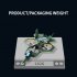 H119 2 4g RC Drone with Wifi Camera RC Glider Aerial Photography Headless Mode Trajectory Flight RC Plane Toys Green
