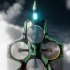 H119 2 4g RC Drone with Wifi Camera RC Glider Aerial Photography Headless Mode Trajectory Flight RC Plane Toys Green