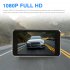 H17 4 inch Touch screen Car Dash Cam Super Night Vision Full HD 1080P Dual Lens Recording Driving Recorder Black
