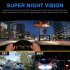 H17 4 inch Touch screen Car Dash Cam Super Night Vision Full HD 1080P Dual Lens Recording Driving Recorder Black