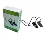 H18 Bone  Conduction  Earphones Wireless Bluetooth-compatible Digital Display Waterproof Sports Headphones For Fitness Running H18 piano black