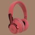 H2 Wireless Over Ear Headphones Low Latency Soft Ear Cups Brilliant Glow 24H Playtime Stereo Sound Headset For Smart Phone Computer Laptop black