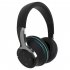 H2 Wireless Over Ear Headphones Low Latency Soft Ear Cups Brilliant Glow 24H Playtime Stereo Sound Headset For Smart Phone Computer Laptop black