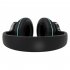H2 Wireless Over Ear Headphones Low Latency Soft Ear Cups Brilliant Glow 24H Playtime Stereo Sound Headset For Smart Phone Computer Laptop black