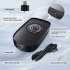 H26 Mouse Mover Automatic Mouse Shaker Jiggler With Charging Cable ON Off Switch Plug And Play Mouse Mover black