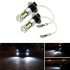 H3 6000K White Led Fog Driving Light Bulbs Conversion Kit Super Bright Drl Bagged