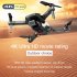 H3  Mini  Folding  Aircraft 4k Motion picture Single Dual Camera 4 axis Height Hover Remote Control Drone Dual camera 4k 2 battery