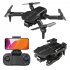 H3  Mini  Folding  Aircraft 4k Motion picture Single Dual Camera 4 axis Height Hover Remote Control Drone Dual camera 4k 2 battery